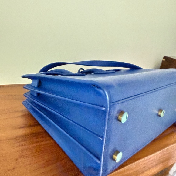 YSL Sac de Jour Nano in Royal Blue - Picture 10 of 16